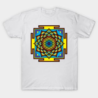 Flower of Life Psychedelic Mandala T-Shirt